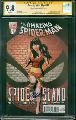 Buy Amazing Spider Man 671 CGC SS 9.8 Ramos Spider Verse Movie 12/11 • 197.57£