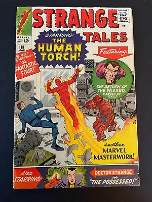 Buy Strange Tales #118 - The Man Who Became The Torch! (Marvel, 1951) Fine • 74.43£