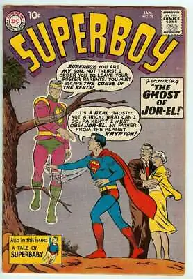 Buy Superboy #78 5.5 // Origin Of Mr Mxyptlk + Superboy's Costume 1960 • 124.73£