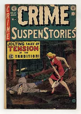 Buy Crime Suspenstories #21 GD 2.0 1954 • 197.05£
