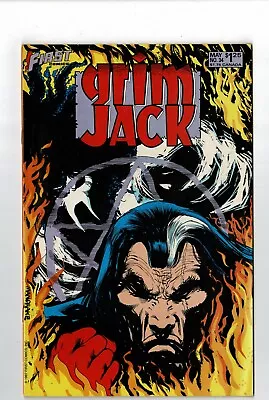 Buy First Comics GRIM JACK  Vol. 1 No. 34 May 1987    $1.25 USA  • 2.99£