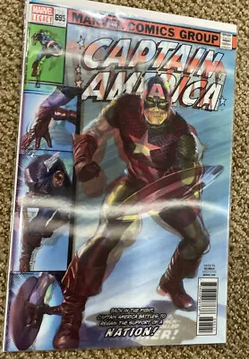 Buy Captain America #695 NM Ross Lenticular Variant Iron Man #126 Homage - 3D Cover • 3.96£