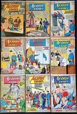 Buy Action Comics #265 281 283 286 307 308 309 310 311 Superman DC Comics • 275.93£