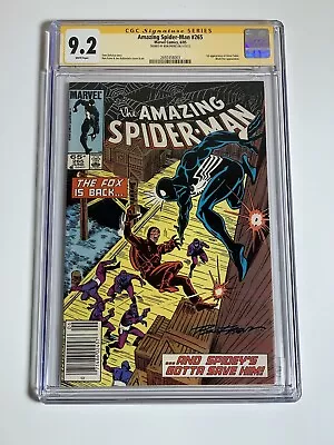 Buy Amazing Spider-Man #265 CGC 9.2 (June 1985, Marvel) NEWSSTAND / 1st APPEARANCE • 98.59£