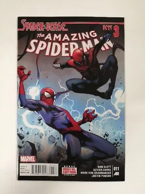 Buy Amazing Spider-Man #11 (2015) Spider-Verse Pt 3 • 4.99£