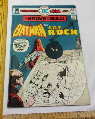Buy The Brave And The Bold #124 Comic Book 1970s VF+ Jim Aparo Cover Sgt. Rock • 15.95£