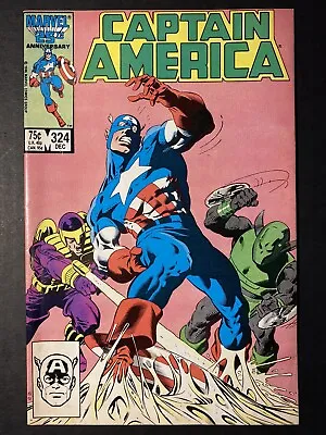 Buy Captain America 324 Mike Zeck, 12/1986 • 15.98£