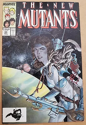 Buy New Mutants (Vol. 1) #63 - MARVEL Comics - May 1988 - FINE- 5.5 • 1.50£