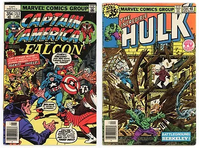 Buy Captain America #217 & Incredible Hulk #234 1st App QUASAR Marvel Man 1978 1979 • 37.55£