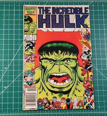 Buy Incredible Hulk #325 (1991) 1st App Rick Jones Hulk Newsstand 25th Anniversary • 16£