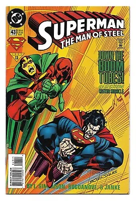 Buy Superman: The Man Of Steel #43 : NM :  Deathtrap!  : Mister Miracle • 1.50£