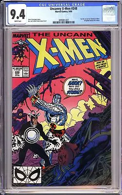 Buy Uncanny X-Men 248 CGC 9.4 1989 3899851007 1st Jim Lee Art On X-Men • 39.57£