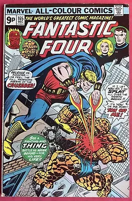 Buy Fantastic Four #165 (1975) Death Of The Crusader Marvel Comics • 6.95£