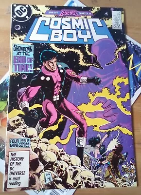 Buy Cosmic Boy 4 1987 VF+ DC Comics Keith Giffen Superboy - P&P Discounts • 0.99£