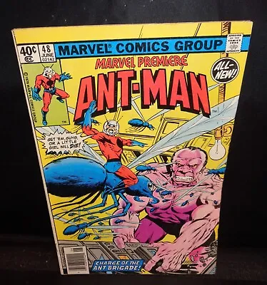 Buy 1979 Marvel Premiere #48 Comic Book! 2nd App Of Scott Lang Ant-Man! Key Issue! • 22.39£