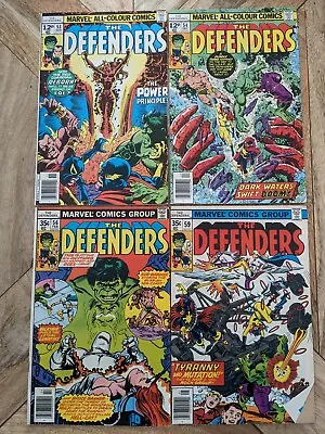 Buy The Defenders 53 54 56 59 (1977) Marvel Comics By George Perez • 18£