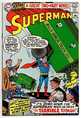 Buy Superman Vol 1 No 182 Jan 1966 (VG/FN) (5.0) Cents Copy, No T&P UK Price Stamp • 30.79£