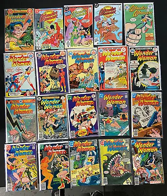 Buy Wonder Woman Bronze 51 Comics Lot  Most Vg/fn Or Better • 259.58£