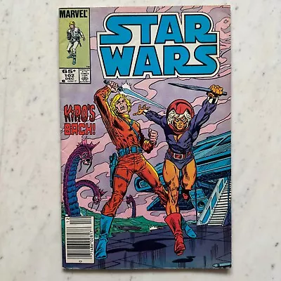 Buy STAR WARS #102 Newsstand VF- 1985 Marvel Comics • 8.03£