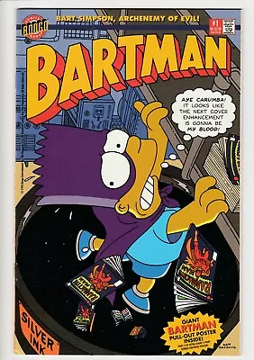 Buy Bartman #1 • 1993 • Bongo Comics • 2nd Appearance Of Bart Simpson As Bartman • 0.99£