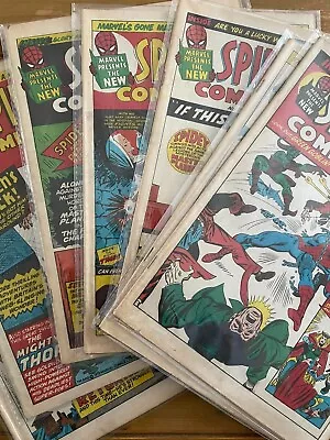 Buy Spiderman Comics Weekly 1973-5 Marvel British Comics • 3£