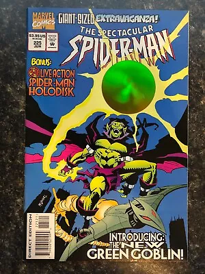Buy Spectacular Spider-Man #225 VF To VF/NM  🗽 1st App. Of New Green Goblin 🗽 🔑 • 3.97£