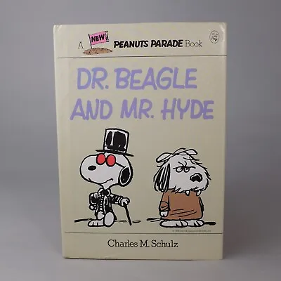 Buy 1981 DR. BEAGLE AND MR. HYDE By Charles Schulz 1st Edition Hardcover Book Snoopy • 11.16£