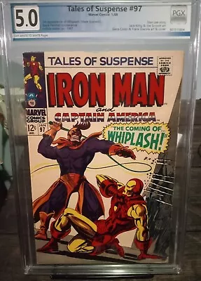 Buy Tales Of Suspense #97 🔥 Pgx 5 .0 🔥intro Whiplash 🔥 Graded By Pgx East 5.0 🔥 • 135.26£