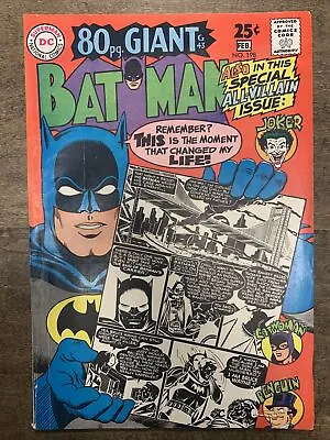 Buy Batman #198 (DC, 1968) 80 Pg. Giant Issue Carmine Infantino FN • 47.97£