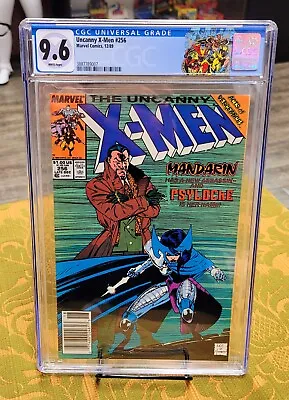 Buy FABULOUS Uncanny X-Men #256 CGC 9.6 1st Appearance Of NEW Psylocke NEWSSTAND! • 159.86£