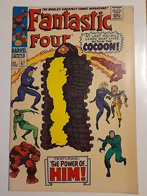Buy Fantastic Four #67 Oct 1967 VGC/FINE 5.0 1st Cameo Appearance And Origin Of HIM • 99.99£