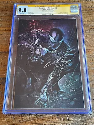 Buy Amazing Spider-man #33 Cgc Ss 9.8 John Giang Signed Nycc Virgin Variant Homage 1 • 162.18£