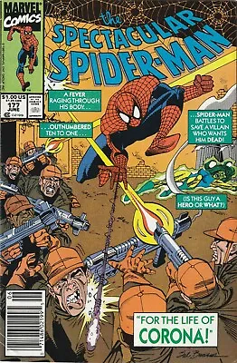 Buy The Spectacular Spider-man #177 / 1st Appearance Of Corona / Marvel Comics 1991 • 10.40£