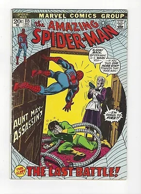 Buy Amazing Spider-Man #115 1972 Doc Ock Hammerhead Fine 6.0 • 31.98£