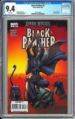 Buy Black Panther #3 CGC 9.4 2009 4017073019 1st Zawavari A Practitioner Of Voodoo! • 47.66£