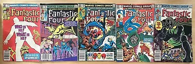 Buy Fantastic Four #234, #241, #242, #246, #247 - Marvel Bronze Age Newsstand Lot • 24.09£