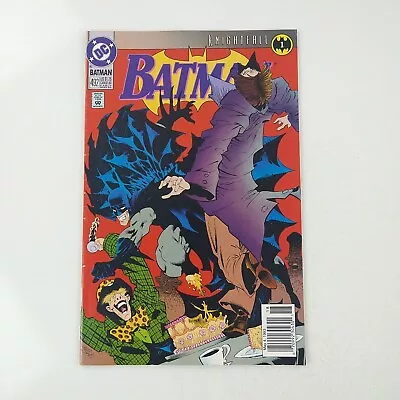 Buy Batman #492 Rare Newsstand 1st Knightfall F/VF (1993 DC Comics) Mad Hatter • 4.82£