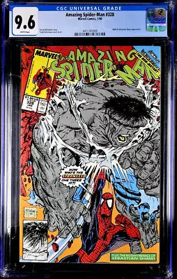 Buy Amazing Spider-Man 328 CGC 9.6 NM+ White Pages • 63.95£