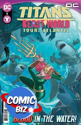 Buy Titans Beast World Tour Atlantis #1 (2024) 1st Printing Main Cover Dc Comics • 5.85£