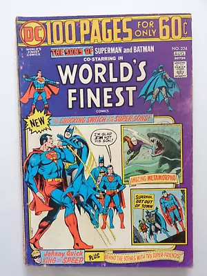 Buy Dc Comics. Worlds Finest  #224 August. 1974 Giant Size . Please Read Description • 5.50£