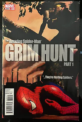 Buy MARVEL COMICS THE AMAZING SPIDER-MAN #634 Grim Hunt Pt 1 RARE Fyles VARIANT NM • 8.99£