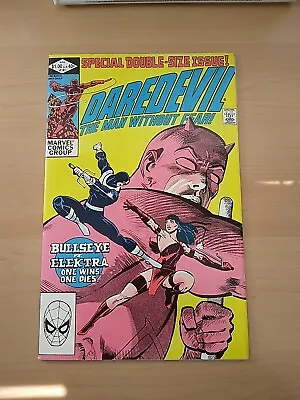 Buy Daredevil #181 (marvel 1982) Death Of Elektra- Frank Miller Vf- • 16.07£
