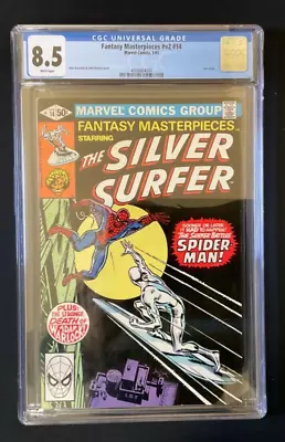 Buy Fantasy Masterpieces (Vol. 2) #14 (Jan 1981, Marvel) CGC 8.5 - Silver Surfer • 79.95£