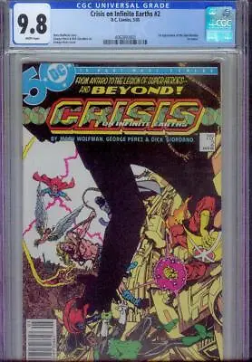 Buy Crisis On Infinite Earths #2 Cgc 9.8, 1985, Newsstand Edition • 183.09£