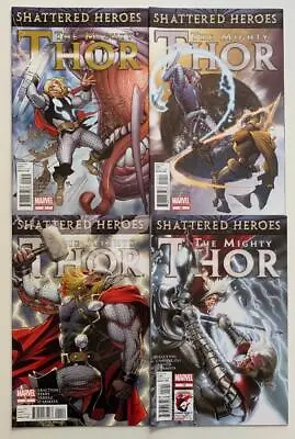 Buy Thor #9 To #12. Shattered Heroes (Marvel 2012) 4 X VF+ Condition Issues. • 39£
