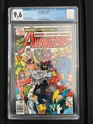 Buy Bronze Age Marvel Comics Avengers 181 Key Issue 1st Scott Lang Antman CGC 9.6 • 120.64£
