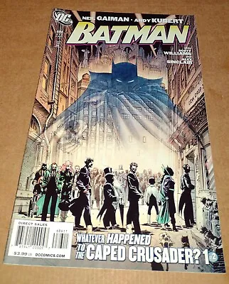 Buy Batman #686 Detective Comics #853 Whatever Happened To The Caped Crusader Gaiman • 14.18£