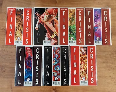 Buy Final Crisis #1 2 4 5 6 7 Requiem Comics 1st Calvin Ellis Black Superman DC 2008 • 31.86£