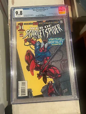 Buy Web Of Scarlet Spider #1 CGC 9.8 NM/MT, Spider-Man! • 99.25£
