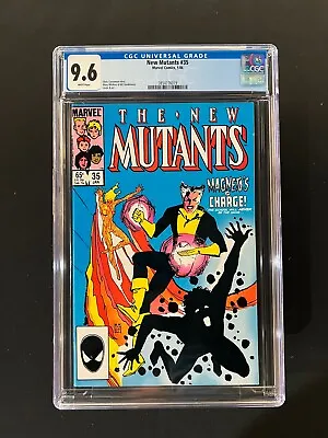 Buy New Mutants #35 CGC 9.6 (1986) - Magneto Becomes Headmaster • 39.42£